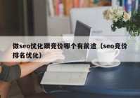 做seo优化跟竞价哪个有前途（seo竞价排名优化）