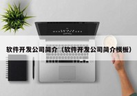 软件开发公司简介（软件开发公司简介模板）