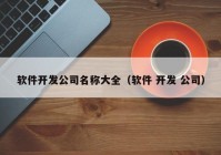 软件开发公司名称大全（软件 开发 公司）